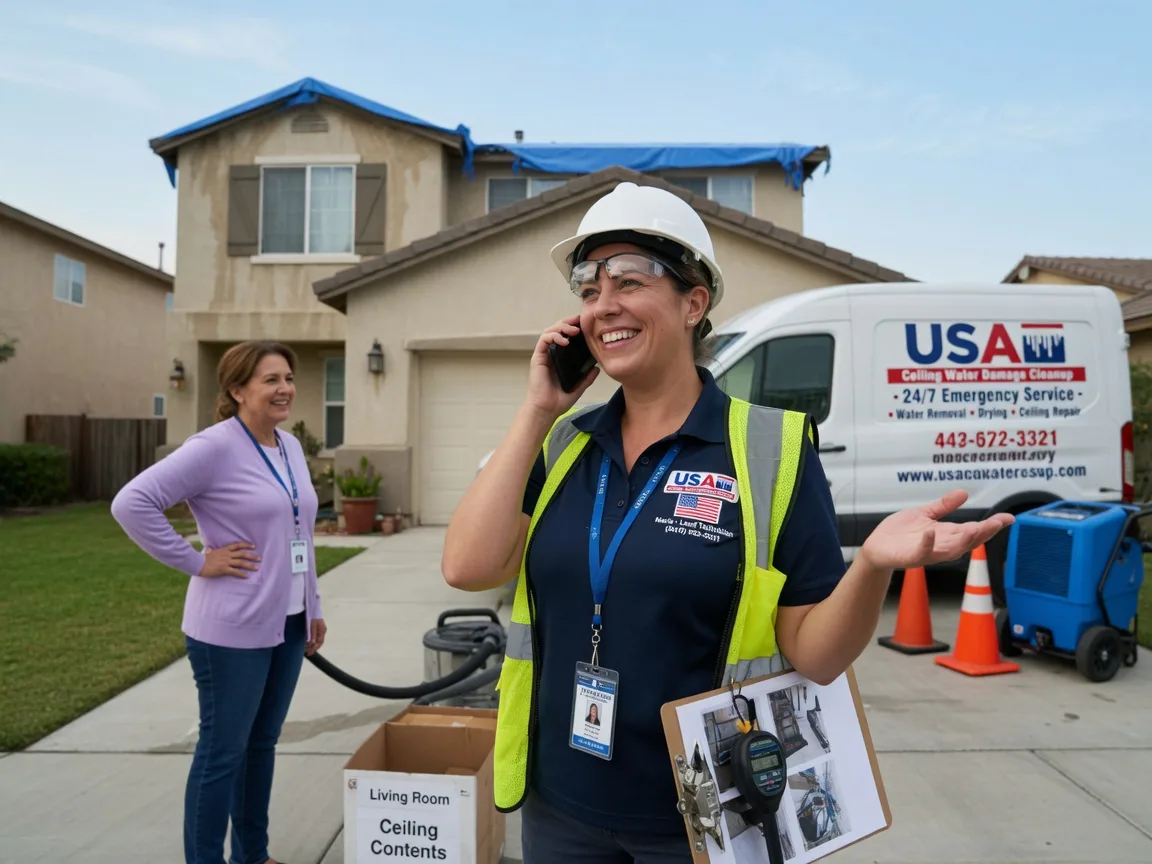 Ceiling Water Damage Restoration Fort Meade, SD FAQs